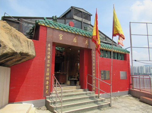 Exterior of the Tin Hau Temple(Photo source: Dr. Poon Sun Wah)