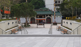 Ap Lei Chau Promenade - Hung Shing Temple Forecourt
