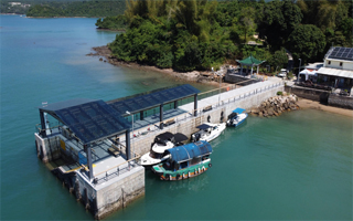 Face-lifting of Yim Tin Tsai Pier and Ma Liu Shui Ferry Pier