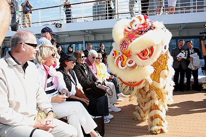 Arrival Welcoming Ceremony of "Azamara Quest" ,  Azamara Cruises 2