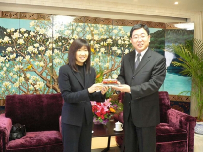 CT's courtesy call on Vice Chairman of the China National Tourism Administration (CNTA) 1