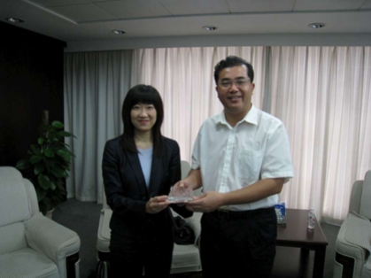 CT's courtesy call on Director of Guangxi Tourism Administration (GXTA) 1