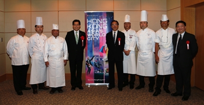 SCED promotes Hong Kong's great food in Tokyo