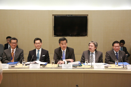 CE chairs first meeting of Economic Development Commission 3