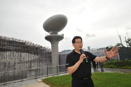 SCED visits Kai Tak Cruise Terminal with media 7