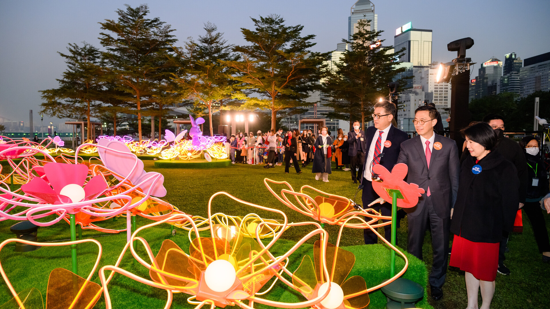 2023兔躍香港迎新春亮燈儀式 2